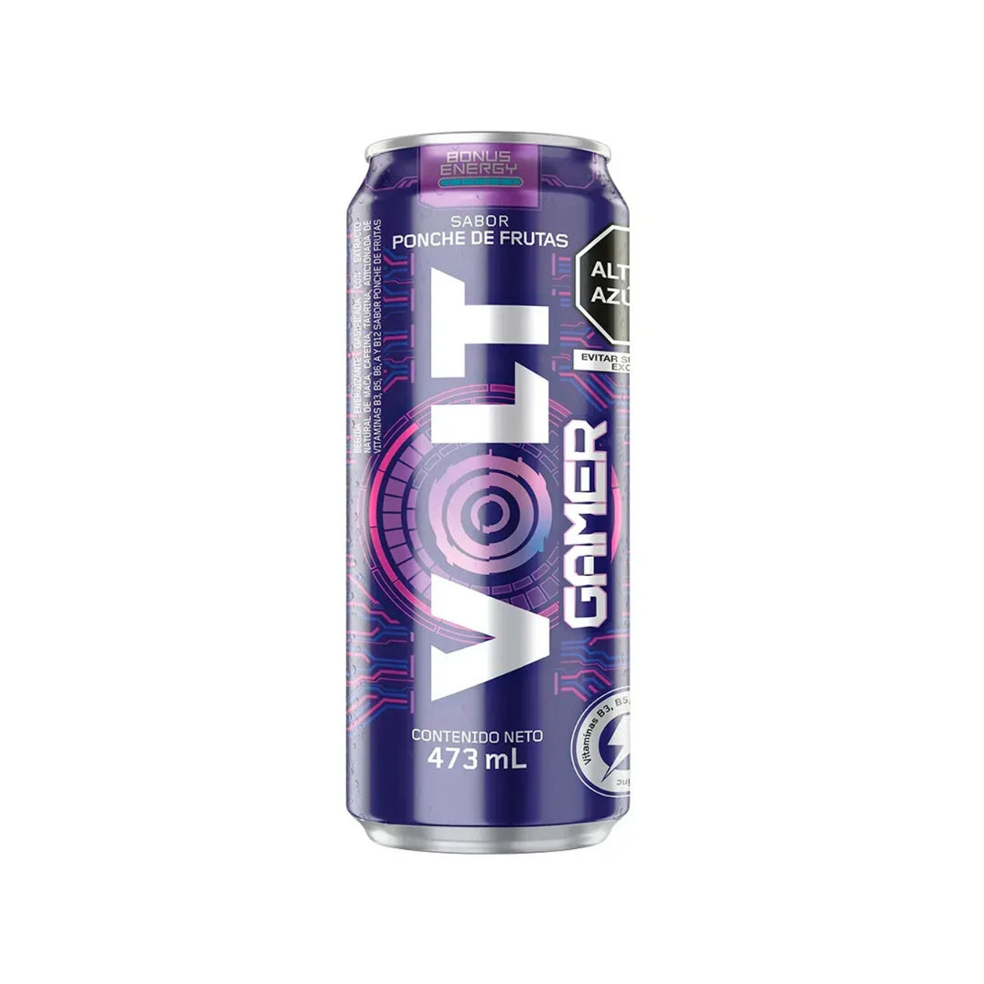Bebida Energetica Volt Energy Ponche De Frutas 473 ml
