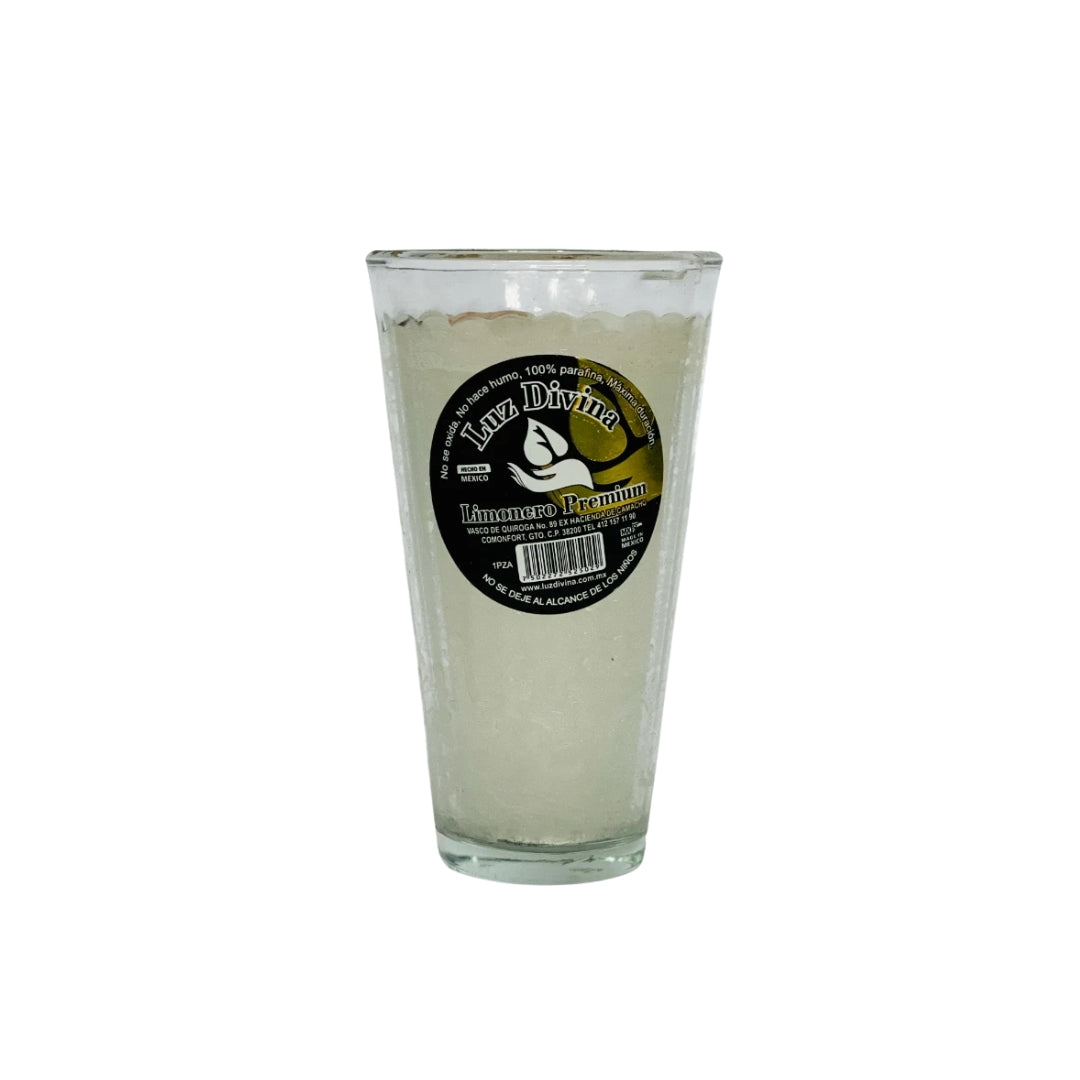 Veladora Luz Divina Cafetero Liso Premium Pz