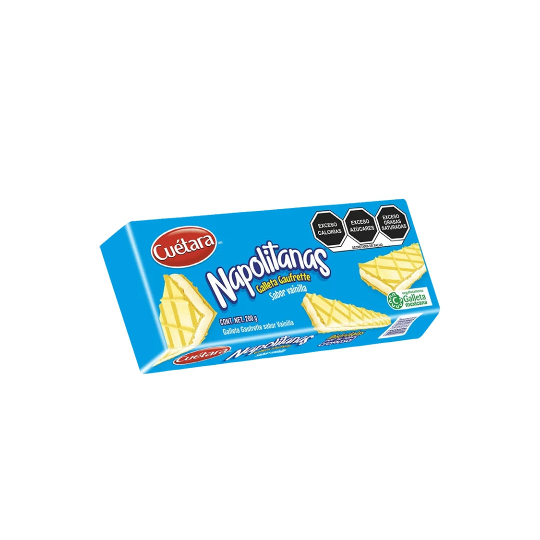 Galletas Cuetara Napolitanas Vainilla 32 Gr