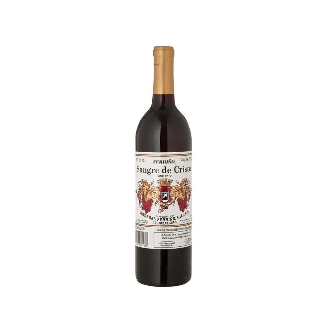 Vino Tinto Sangre De Cristo Dulce 750 Ml