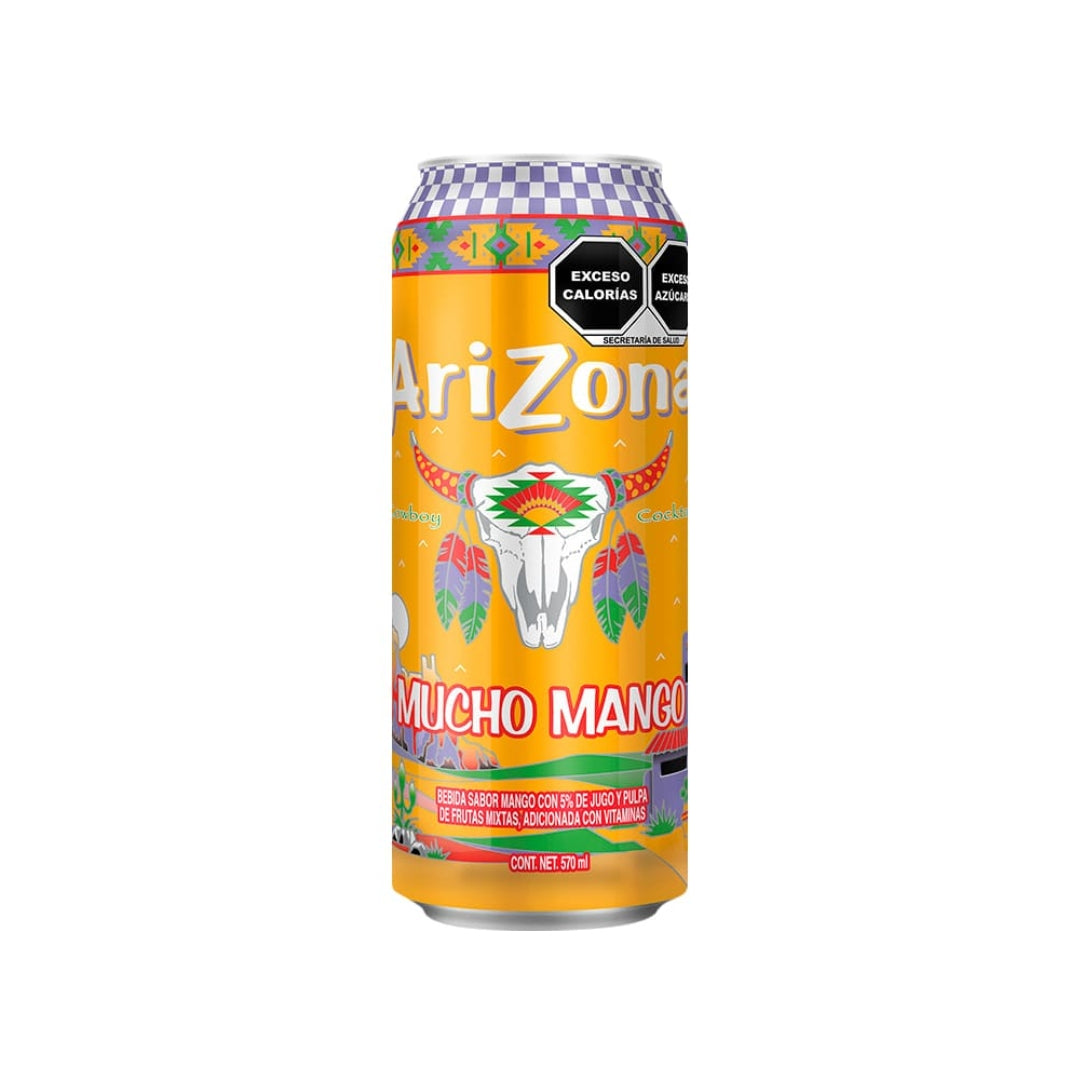 Te Liquido Arizona Mucho Mango Lata 570 Ml