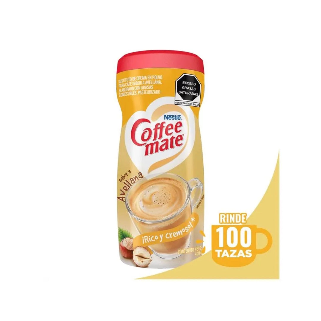 Crema Para Cafe Coffe Mate Avellana 400 Gr
