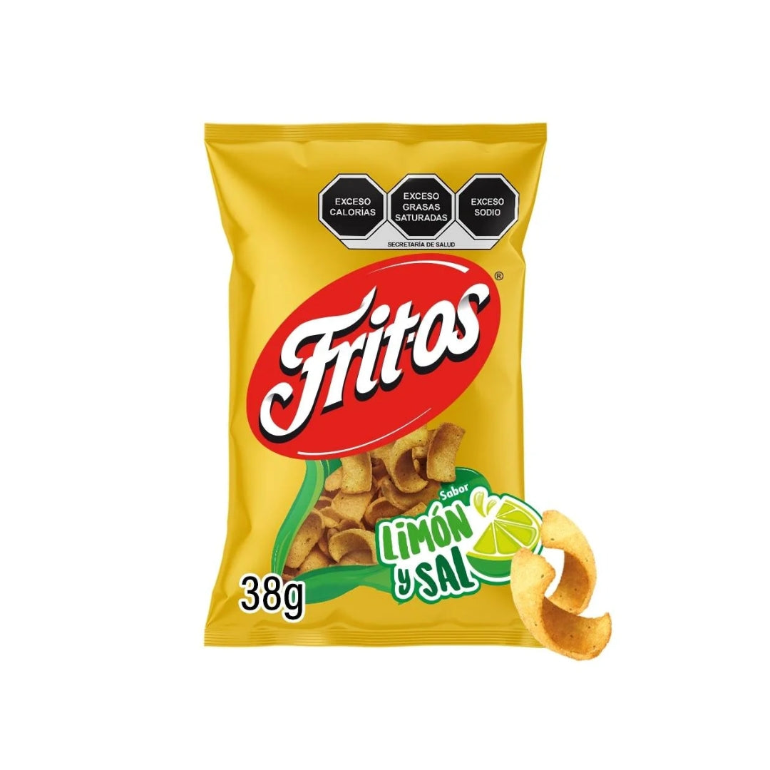 Botanas Sabritas Fritos Limon y Sal 38 Gr