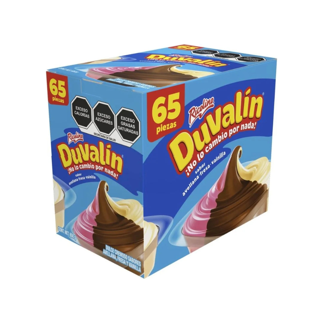 Dulces Ricolino Duvalin Avella,Fresa y Vainilla 650 Gr