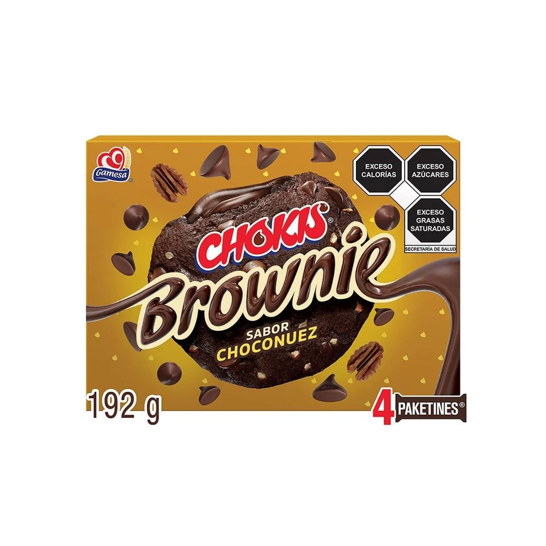 Galletas Gamesa Chokis Brownie 192 Gr