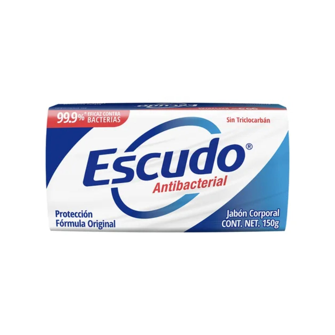 Jabon De Tocador Escudo Antibacterial Formula Original 150 Gr