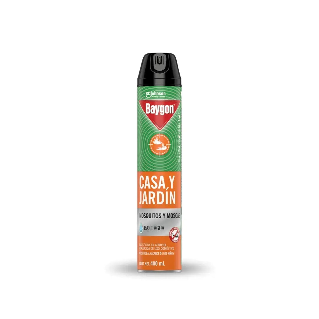 Insecticida Baygon Casa Y Jardin 380 Ml