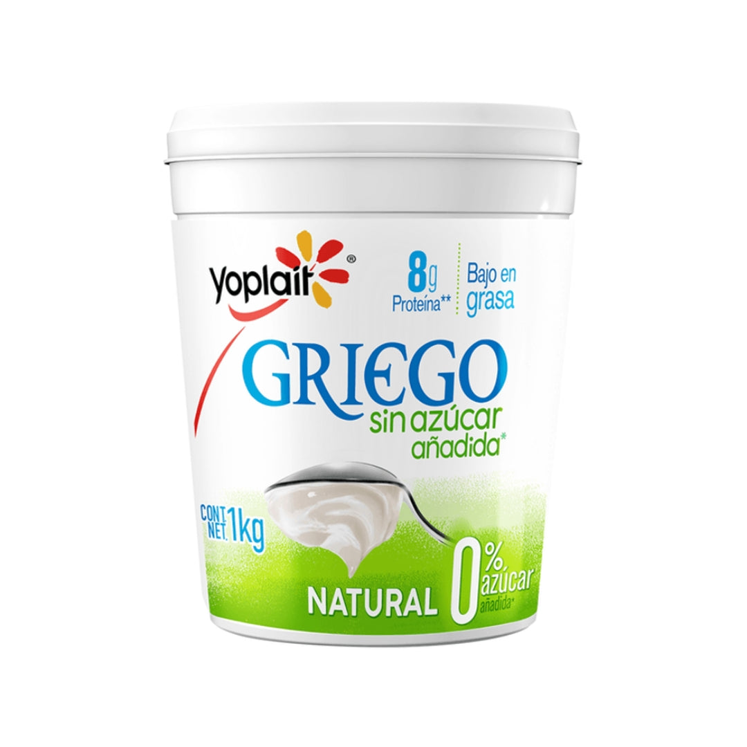 Yogurt Yoplait Griego Natural Sin Azucar 1 kg