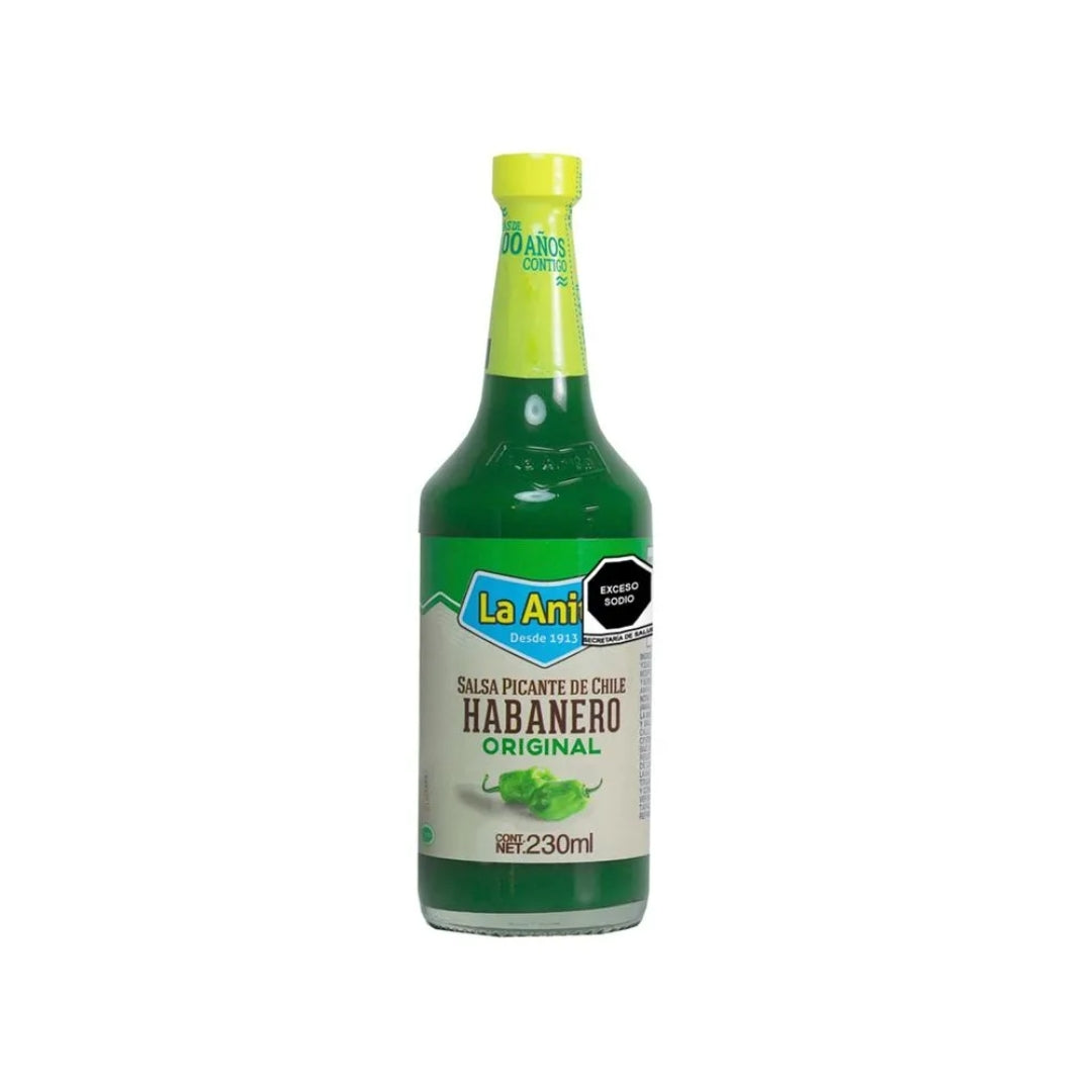 Salsa Habanera La Anita Habanero Verde 230 Ml (1)