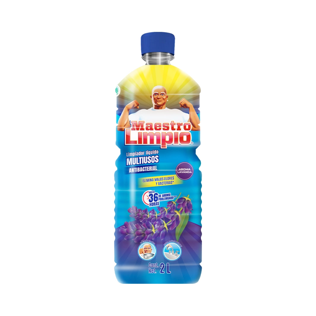 Limpiador De Baño Maestro Limpio Lavanda 1 Lt (12)