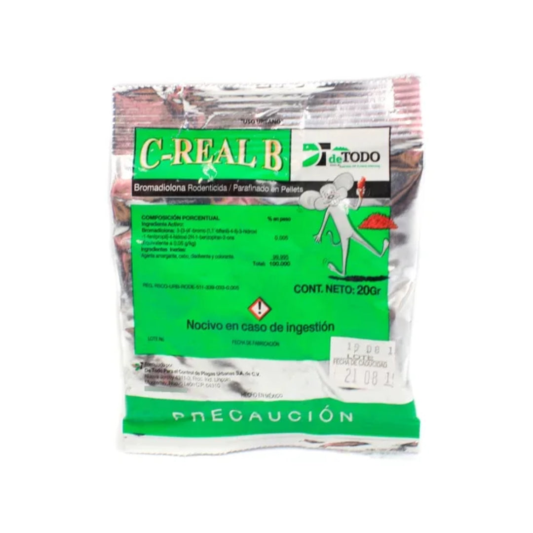 Insecticidas C Real B Churrito Raticida 20 Gr (12)