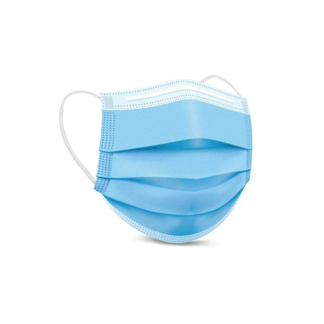 Medicamento CubreBoca Plisado Azul 50 Pz (20)